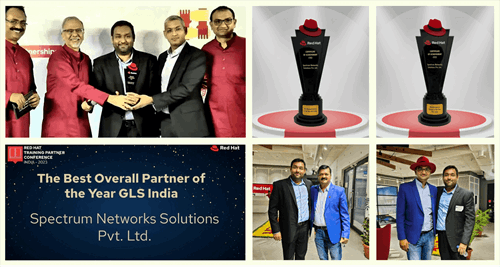 Red Hat Partner Awards 2023 - Spectrum Networks